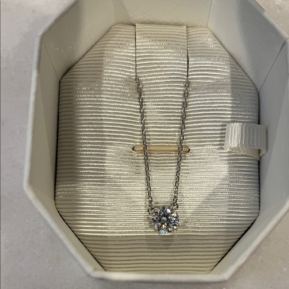 Swarovski Silver Constella Necklace Pendant BRAND NEW 14.78in +2in extender - Picture 4 of 7